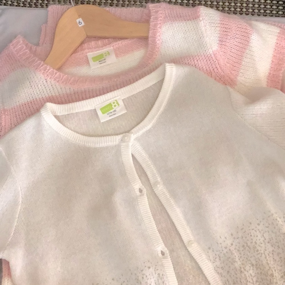 Gymboree sweater dress and cardigan